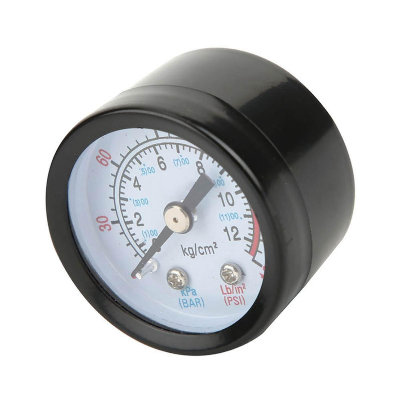 Air Compressor Pressure Gauge for Screw Piston Compressor, Pressure Gauge with 42 mm Diameter, Pressure Gauge for Air Compressors, Iron Shell Instrument