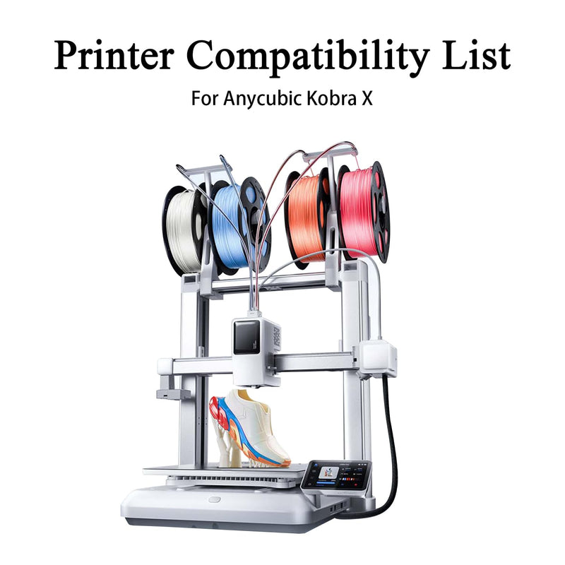 HzdaDeve 3PK 0.4MM 0.6MM 0.8MM Kobra X Nozzles Integrated Hardened Steel Nozzles Hotend Quick-Detachable Extruder Print Head Kit Hot End with 3PK Silicone Cover Nozzle Wiper for Anycubic Kobra X Combo 0.4MM+0.6MM+0.8MM