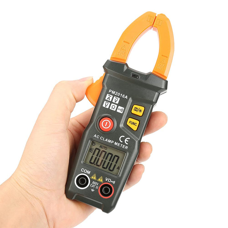 [Australia - AusPower] - PM2016A/S Digital Clamp Multimeter, 6000 AC Voltage Ampere Ohm Hertz Meter, Digital Multimeter (PM2016A) 