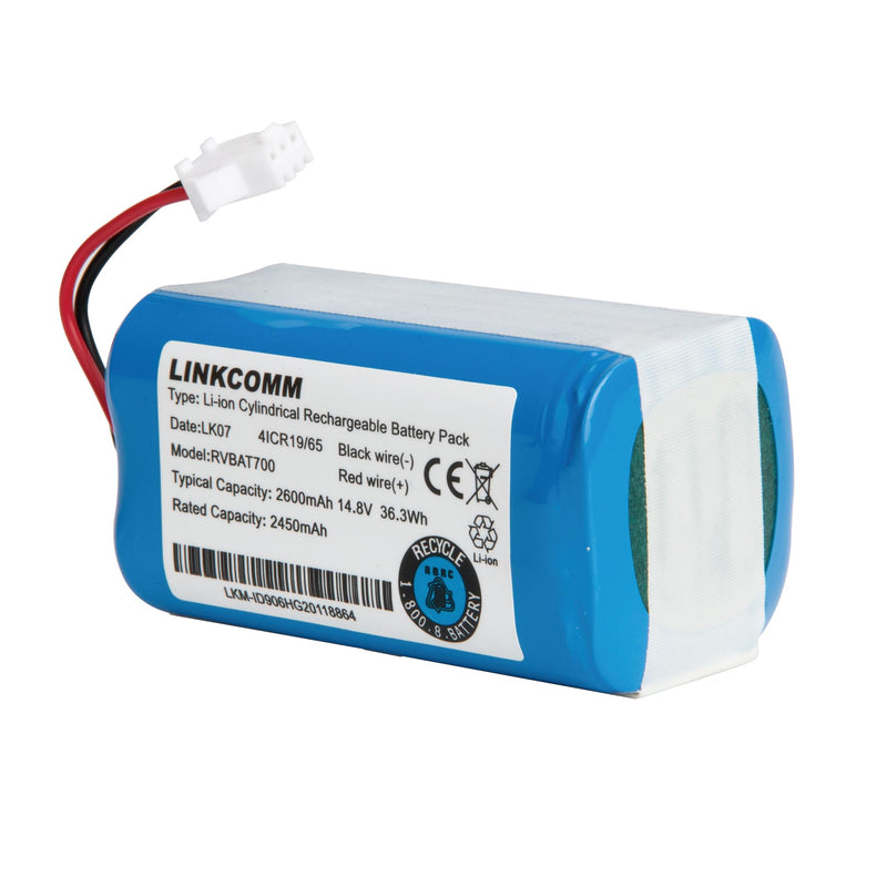 RVBAT700 Battery Replacement for Shark ION RV700, RV720, RV750, RV755 Robot Vacuum