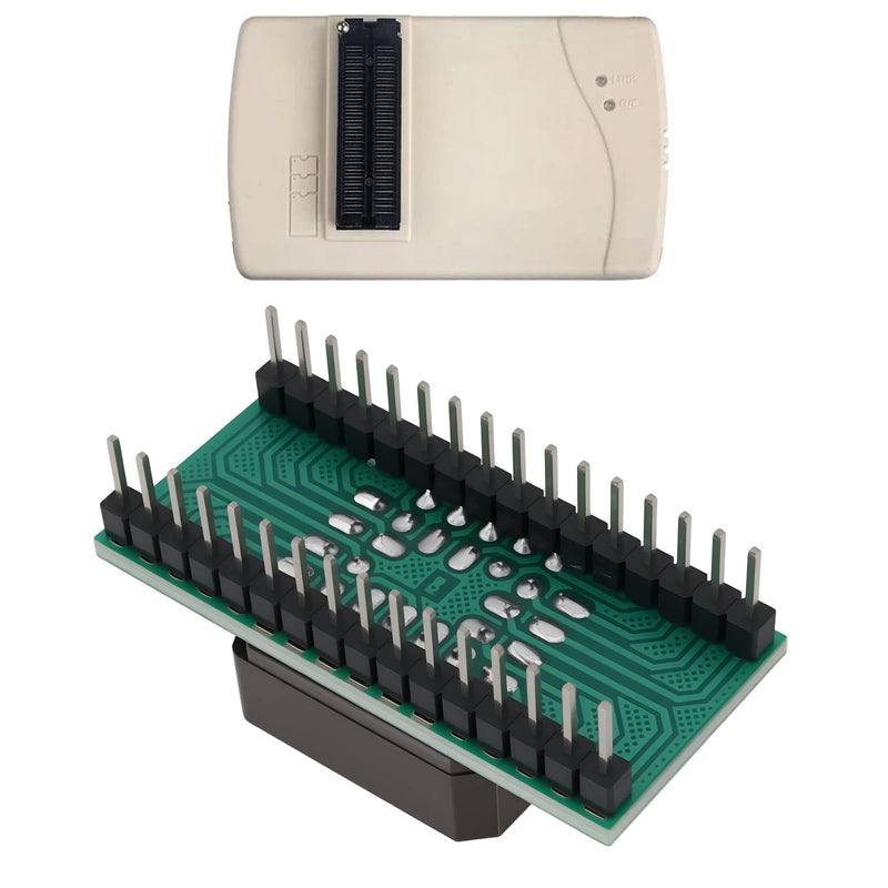 OTOTEC Pack of 4 PLCC32 to DIP32 Programmer IC Adapter Socket Compatible with Willem Compatible with Xeltek for TL866 II Plus