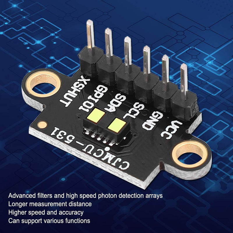 [Australia - AusPower] - Ranging Sensor Ranging Sensor Vl53L1X Ranging Sensor 4 Meters Time of Flight Sensor Distance Detecting Sensor 