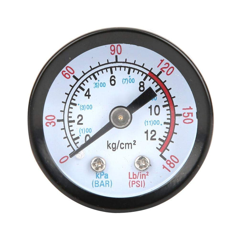 [Australia - AusPower] - Pressure Gauge Air Compressor Pressure Gauge Y40 Iron Shell Instrument Pressure Gauge for Screw Compressors Piston Compressors 