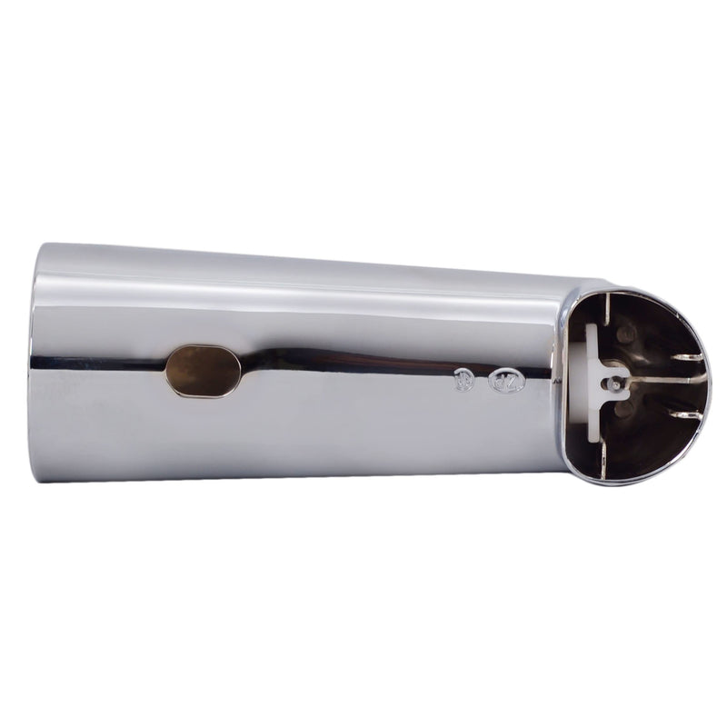 Westbrass A507D-1F-26 A507D-1F 7" Reach Wall Mount Tub Spout with Diverter, Polished Chrome