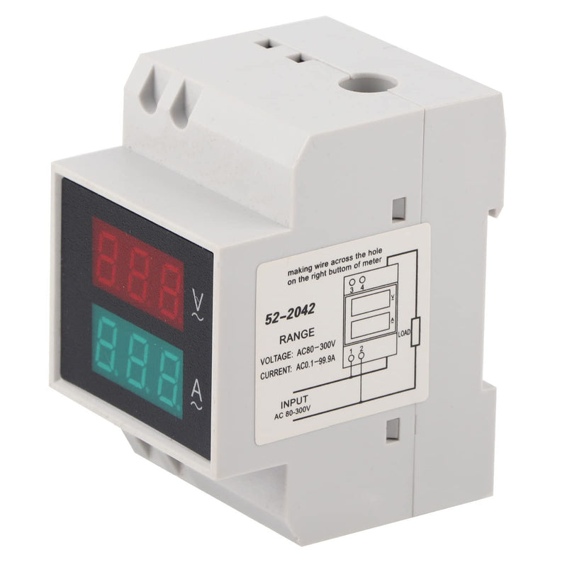 [Australia - AusPower] - Voltage Ampere Meter, Single Phase Energy Meter, Ac Display Meter, Suitable for Providing Precise Measurement Data 