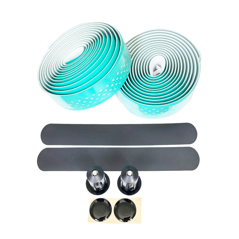 Road Bike Handlebar Tape 3mm Thick Comfortable Silicone EVA Breathable Classic Road Racing Bicycle Handle Bar Tape (Green) green