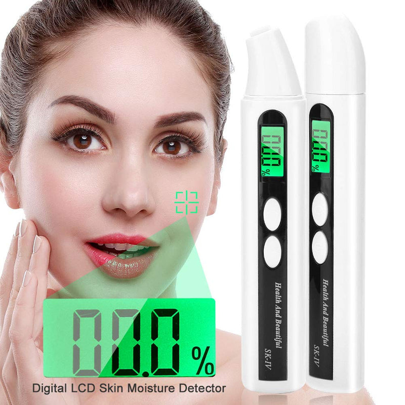 [Australia - AusPower] - Skin Analyzer Portable, 0~99.9% Skin Detector Digital LCD Skin Face Oil Analyzer Monitor Tester Detector 