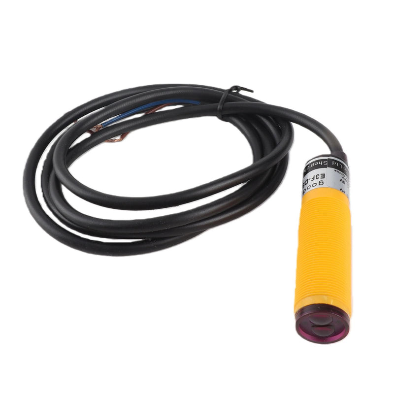 Photoelectric Proximity Sensor, Reflection Light Sensor E3F DS30C4, Sensing Distance 10-30 cm, NPN Normal Open, DC6-36V, for Automation, Conveyor Systems, DIY