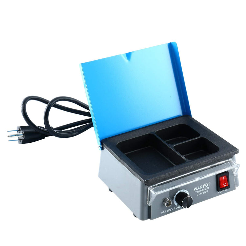 Dental 3 Well Wax Pot Melting Dipping Pot Heater Melt Machine for Dentist