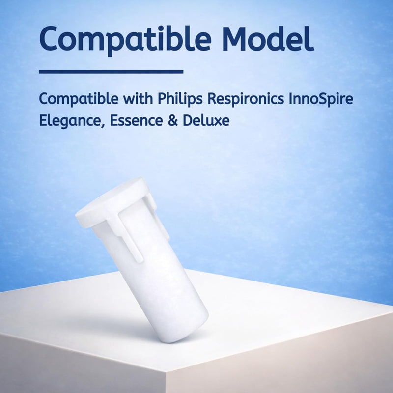 [Australia - AusPower] - Nispira 6-Packs CPAP Disposable Replacement Filter Compatible with Philips Respironics InnoSpire Elegance, Essence & Deluxe 