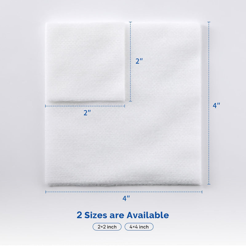 [Australia - AusPower] - JMU Sterile Gauze Pads 4x4, Highly Absorbent Non-woven Sterile Gauze Sponges, 25 Packs, 50 Pcs Total 4"x4" 