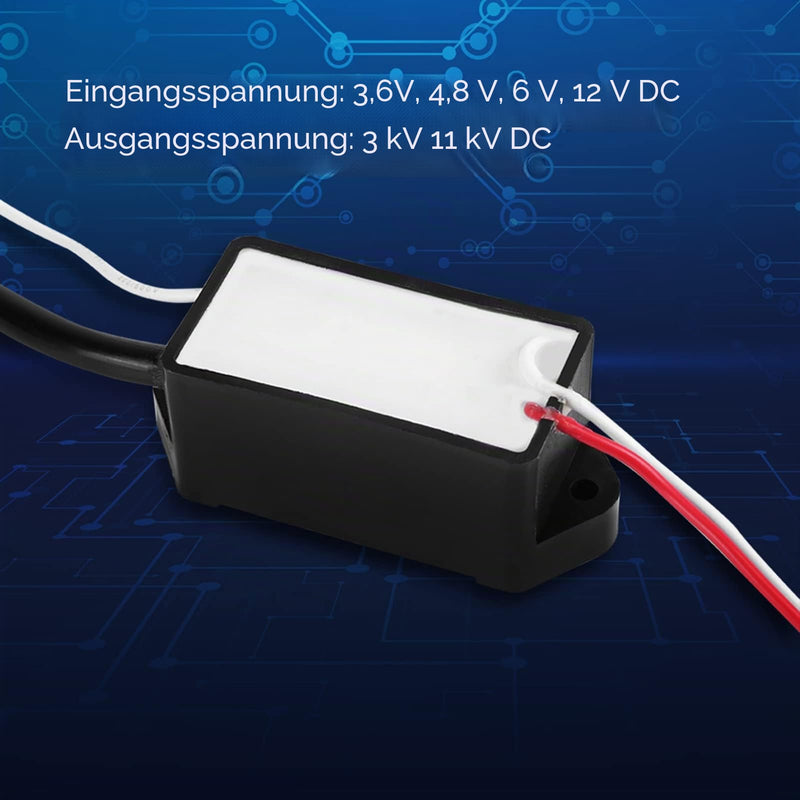 DC 3.6-12V High Voltage Generator 3-11KV | Experiment Module for Arcs | Boost Converter with CE Certification