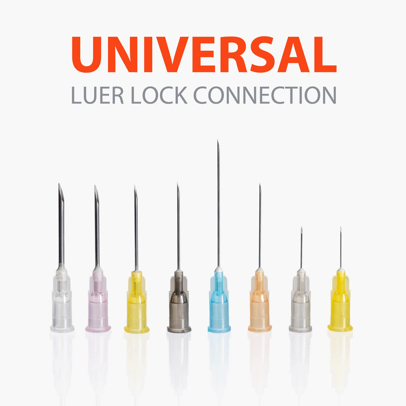 [Australia - AusPower] - EasyTouch Luer-Lock Syringe Barrel, 3ML Syringe, Pack of 100 