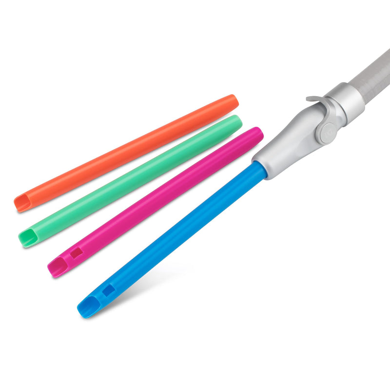 [Australia - AusPower] - Practicon Colorful HVE Tips, Dental High Volume Evacuator Disposable Tip, Pack of 100 