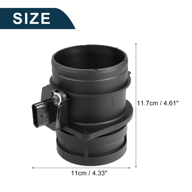 [Australia - AusPower] - Mass Air Flow Sensor Meter Durable | MAF Sensor for Audi A4 A4 Quattro 2009-2016 No.06J906461D 1 Pcs 