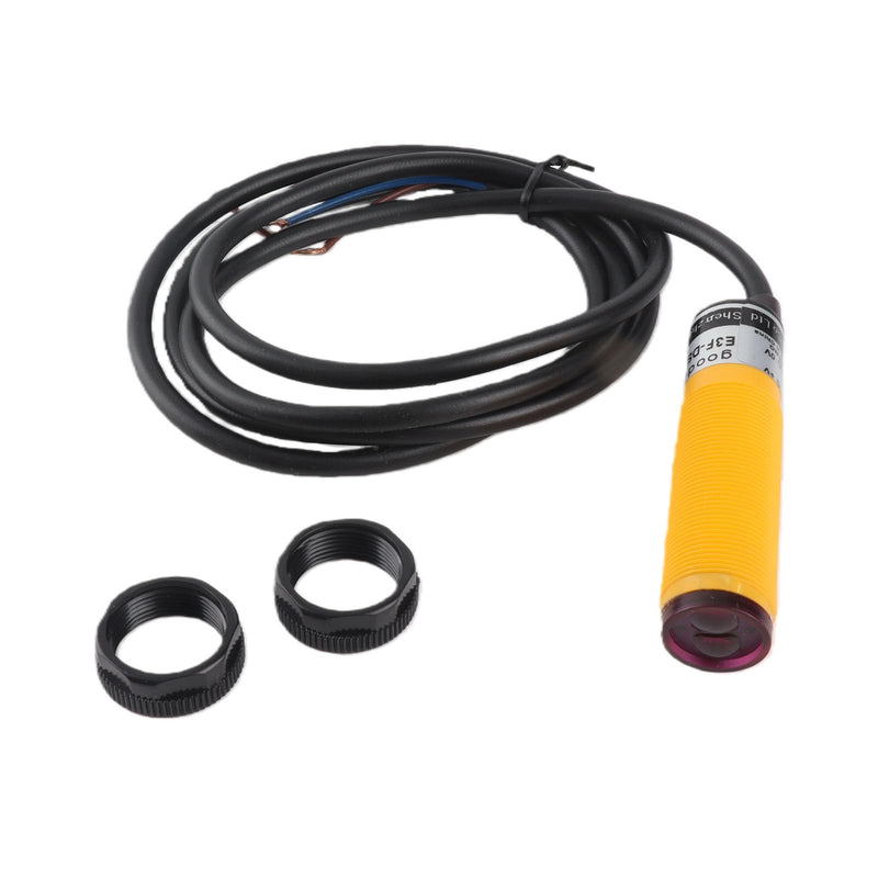 Photoelectric Proximity Sensor, Reflection Light Sensor E3F DS30C4, Sensing Distance 10-30 cm, NPN Normal Open, DC6-36V, for Automation, Conveyor Systems, DIY