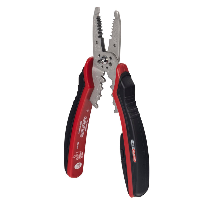 Gardner Bender GST-70M Circuit Alert, Multi-Tool Hand Tool, Strips/Crimps, & Cuts, 8-20 AWG, Patented Volt Sensing Handle