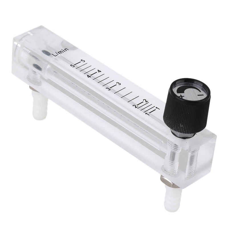 [Australia - AusPower] - CNBTR Multicolor Acrylic 0.5-5LPM LZQ-7 Oxygen Air Gas Flowmeter with Control Valve 