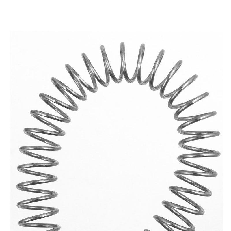 [Australia - AusPower] - uxcell Compression Spring,304 Stainless Steel,10mm OD,1mm Wire Size,305mm Free Length,Silver Tone 