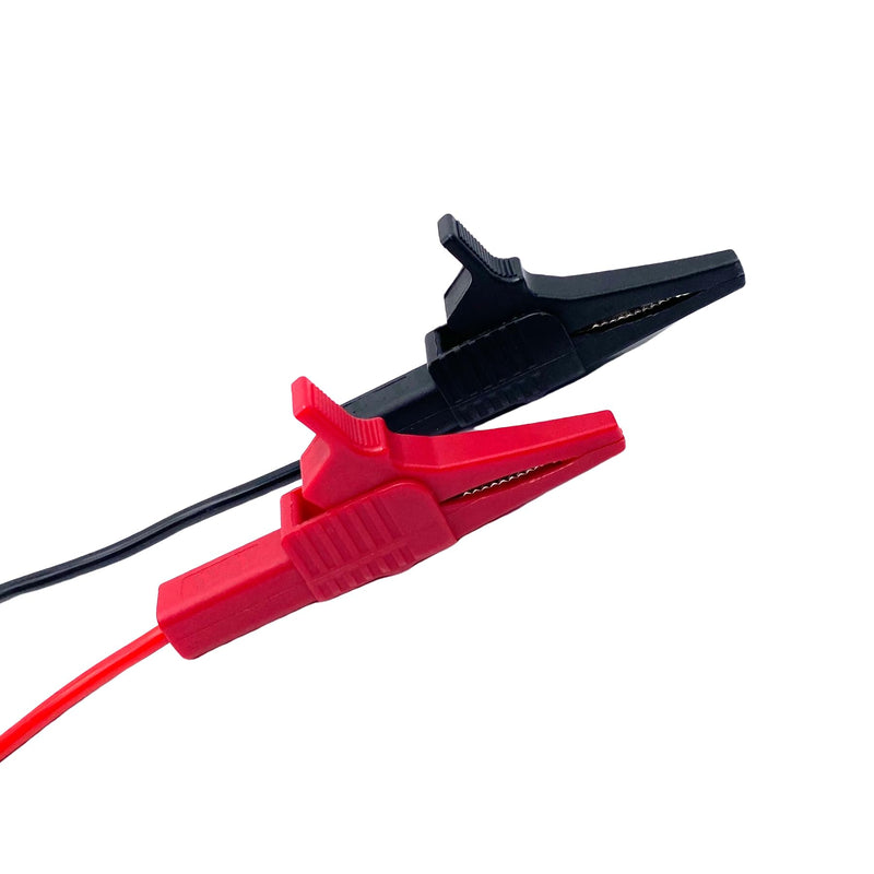 [Australia - AusPower] - 4.92 Feet Heavy Duty Insulated Alligator Clamp to Banana Clip Plug Replacement Test Leads for Automotive Circuits Electrical Testing and Most Multimeters 