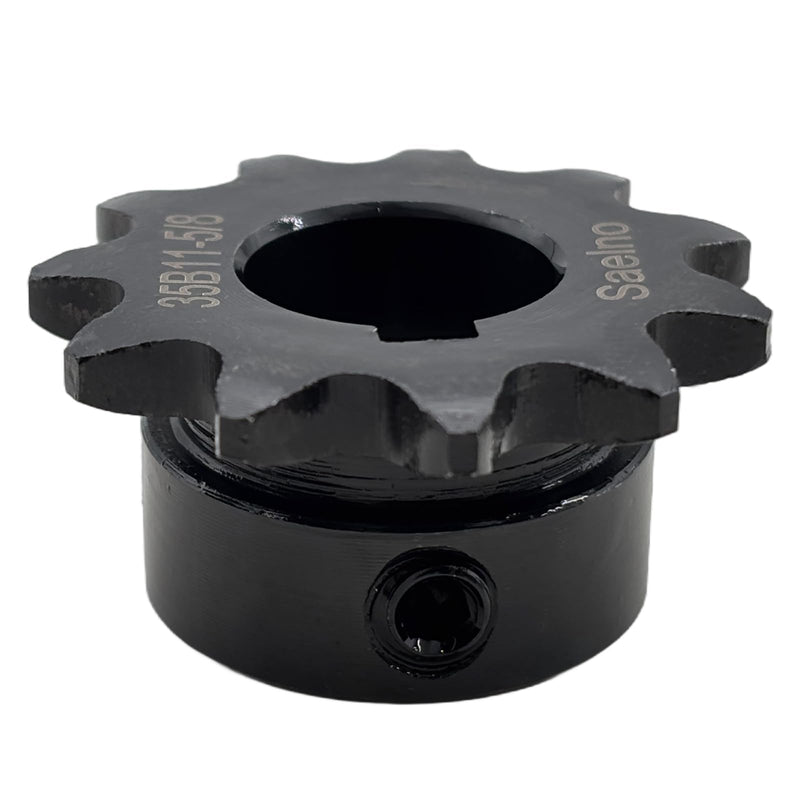 [Australia - AusPower] - #35 Roller Chain Sprocket Type B 5/8 inch Bore 11 Tooth, Hardened Antirust 1045 Steel Drive Sprockets 35B11-5/8 
