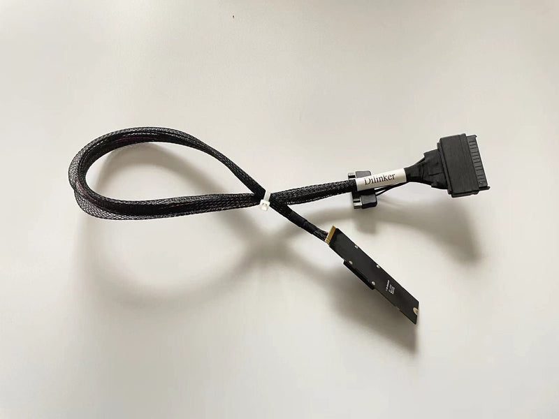𝐃𝐢𝐋𝐢𝐧𝐤𝐞𝐫 𝐌.𝟐 𝐭𝐨 𝐔.𝟐 𝐍𝐕𝐌𝐞 SSD, 𝐒𝐅𝐅-𝟖𝟔𝟑𝟗 Drive to 𝐌.𝟐 Host Adapter,U.2 SSD Converter -with Power Cable(50CM)