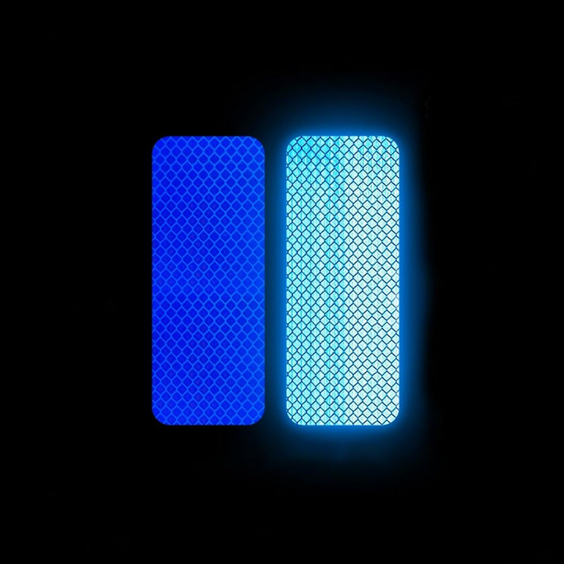 Reflective Stickers, 100 Pcs, 5 Colors Self-Adhesive Reflective Strip Set,Multi Purpose Reflective Tape for Outdoor Nighttime Visibility, Apparel, Trailer, Truck, Bike,etc