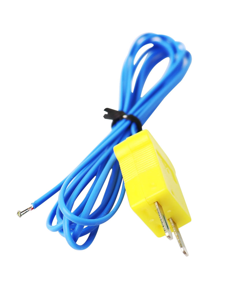 [Australia - AusPower] - K-Type Thermocouple Probe Replace for 80PK-1, Compatible with Fluke 80pk-1 Bead Probe K-Type Temperature Measuring, 1.5-Meter Long 