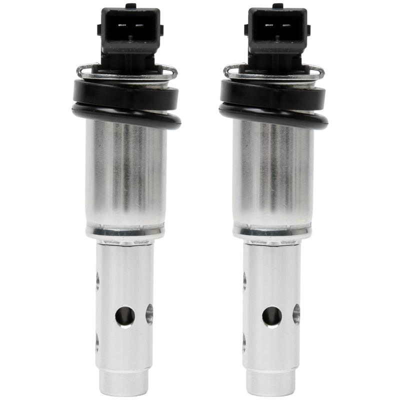 Engine Variable Timing Oil Control Valve Vanos Solenoid 2 Pcs - Compatible with BMW 128i, 135i, 325i, 328i, 330i, 335i, 335is, 525i, 528i, 530i, 535i, X3, X5-11367585425, 11367516293, 917-241