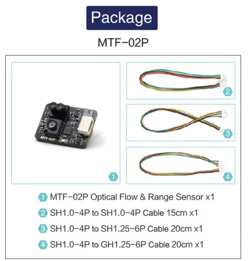 [Australia - AusPower] - MicoAir Optical Flow & Range Sensor MTF-02P Compatible with Ardupilot/PX4/INAV 