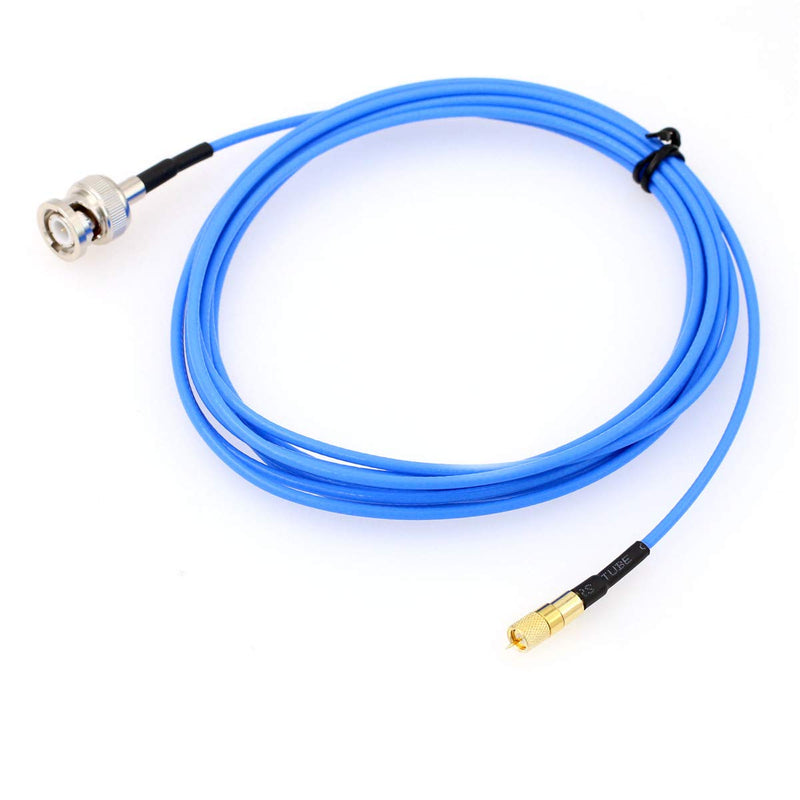 [Australia - AusPower] - BNC to Microdot 10-32 Cable for Accelerometer Transducer Acoustic Vibration Test (1m, Straight) 1m 