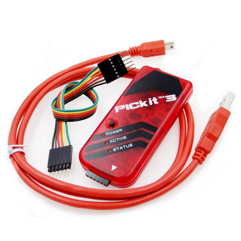 [Australia - AusPower] - PICKIT3 Programmer + PIC ICD2 PICKit 2/3 Programming Adapter Universal Programmer Seat FZ0508 