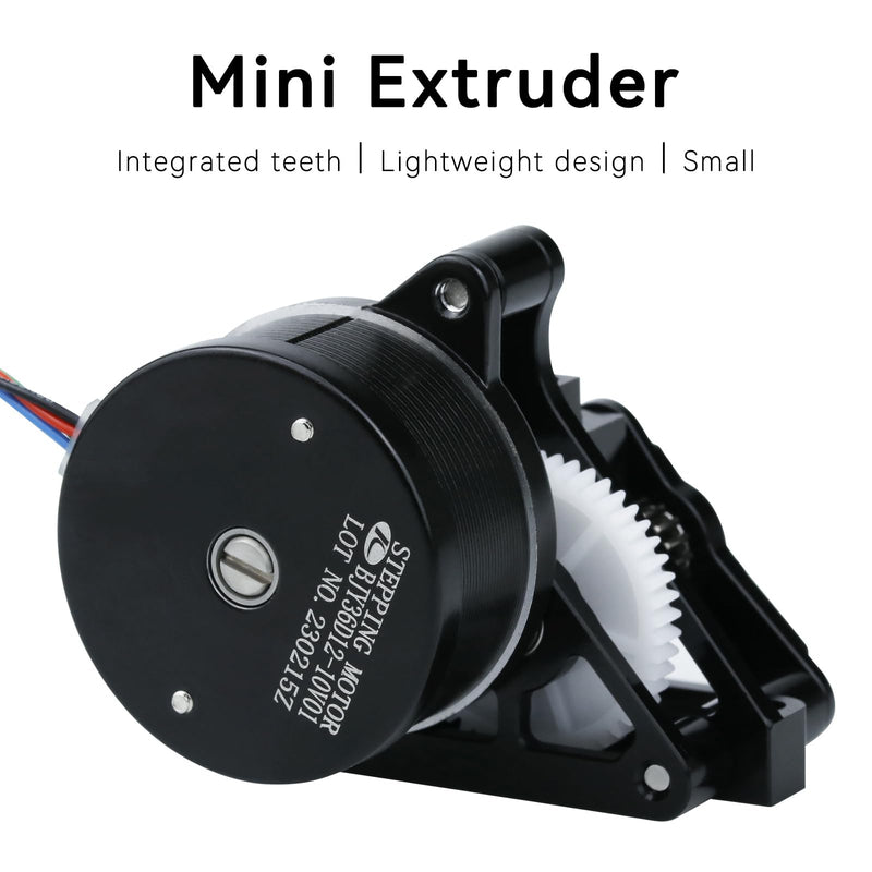 [Australia - AusPower] - Upgrade 3D Printer Accessories Parts Lightweight Sherpa Dual Gear Mini Extruder with Motor Compatible with Ender3v2 Pro Cr10 Q5 Qq-S Voro2.4 V0.1 0.2 Sprite Extruder Heater Block Kit A 