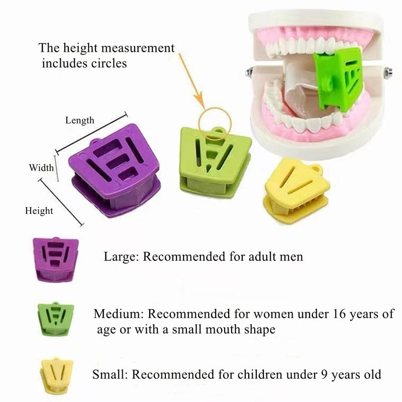[Australia - AusPower] - Dental Bite Blocks Mouth Props Silicone Dental Bite Blocks Multi Size Mouth Opener for Child Kids Adults Teeth Clenching Small (Yellow-10 Pack) Yellow-10 