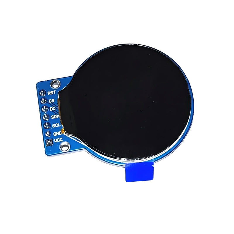 [Australia - AusPower] - 3Pcs TFT LCD Display Screen Compatible with for Arduino (1.28 Inch 240x240) Round Full Color HD IPS Full View RGB Touching Display GC9A01 Driver Chips 7 Pin SPI Interfac Welding Pins 