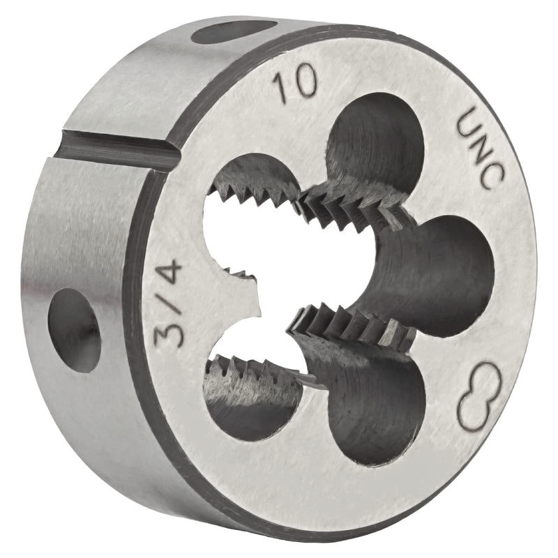 [Australia - AusPower] - 3/4"-10 UNC HSS Tap And Die Set, 3/4 x 10 UNC Machine Thread Tap And Round Thread Die Right Hand 3/4"-10 UNC 