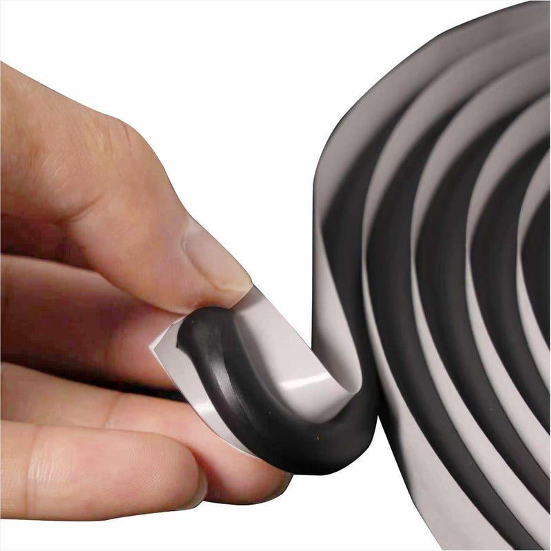 [Australia - AusPower] - 13 Ft Butyl Sealant Tape, Waterproof Butyl Rubber Sealant, Diameter 1/4" Rubber Sealant for Installing Car Doors, Windows, Car Audio 1/4 in x 13ft 