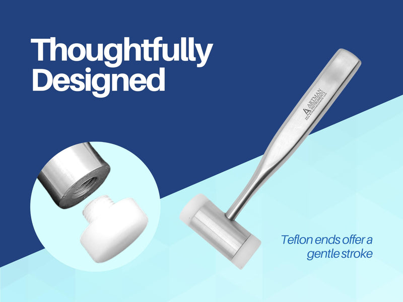 [Australia - AusPower] - Surgical Mallet Implant Surgical Sinus Lift Osteotomes Hammer bone spreader Instruments by WISE LINKERS 