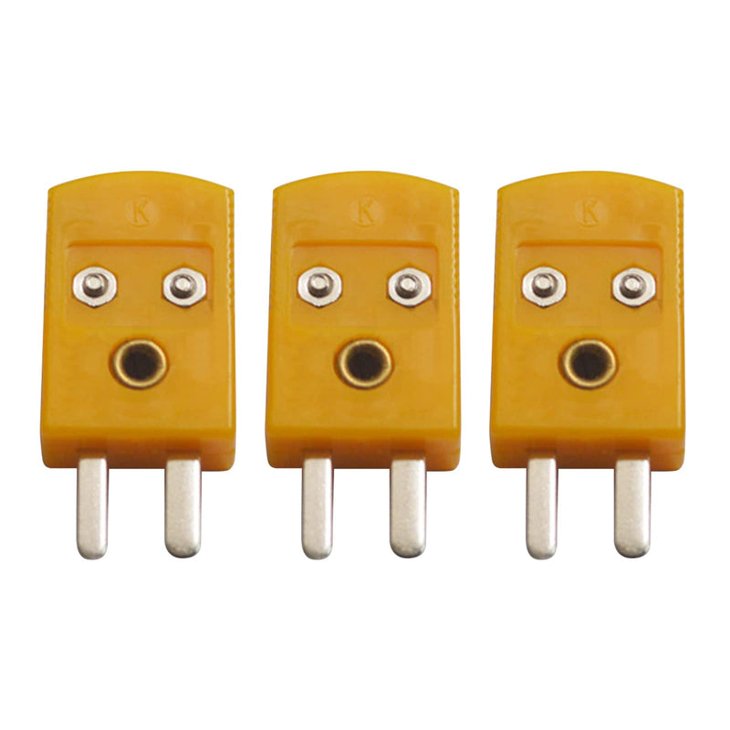 [Australia - AusPower] - 10pcs K-Type Male Female Wire Connectors Plug Thermocouple Temperature Sensors Miniature Socket Cable Connector 