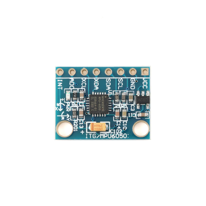 [Australia - AusPower] - 3 Pcs MPU-6050 9-Axis Motion Sensor, 3 Axis Gyroscope & 3 Axis Accelerometer, I2C/SPI Interface 16-bit ADCs Embedded DMP Temperature Sensor DC 3-5V 