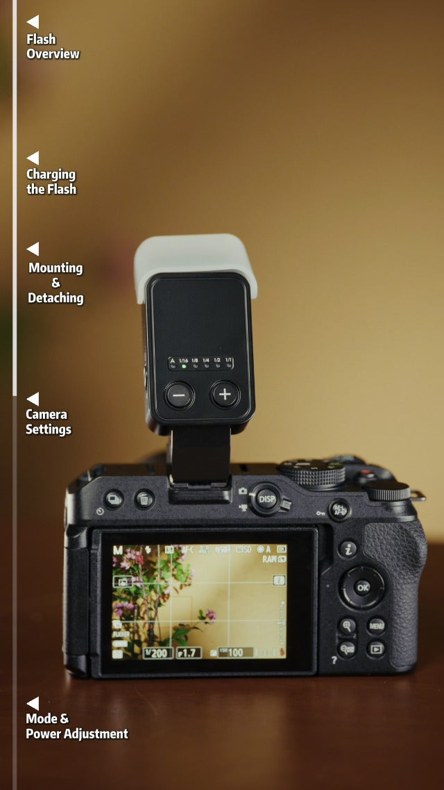 VILTROX Vintage Z2 Mini TTL Camera Flash Speedlite for Nikon