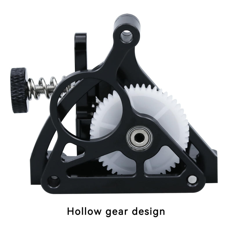 [Australia - AusPower] - Upgrade 3D Printer Accessories Parts Lightweight Sherpa Dual Gear Mini Extruder with Motor Compatible with Ender3v2 Pro Cr10 Q5 Qq-S Voro2.4 V0.1 0.2 Sprite Extruder Heater Block Kit A 
