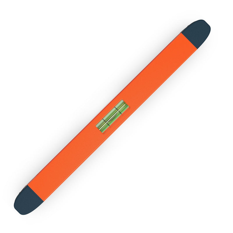 Presch magnetic spirit level 230 mm, small, unbreakable magnetic spirit level with 3 levels for professional building use