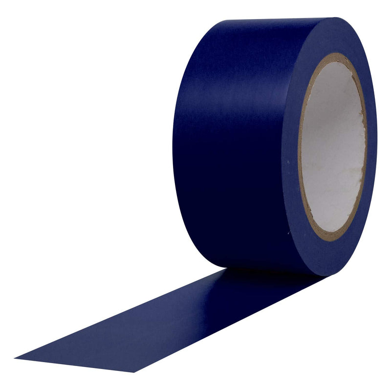PRO Tapes & Specialties Pro 50 Premium Vinyl Safety Marking and Dance Floor Splicing Tape, 6 mils Thick, 36 yds Length x 2" Width, Blue (Pack of 1) 2" x 36 yds