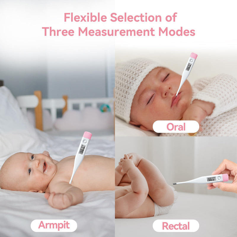 [Australia - AusPower] - [Value Bundle] Snomd Digital Thermometer DT008 & Snomd Digital Thermometer for Adults and Kids DT007 