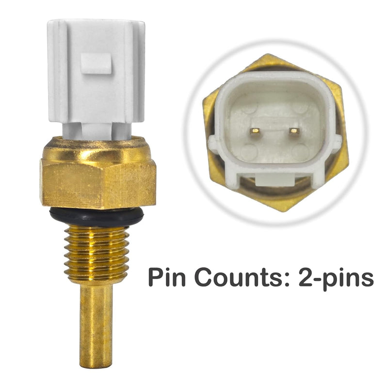 [Australia - AusPower] - 37870-RTA-005 37870-RWC-A01 Temperature Sensor with Connector Pigtail Harness - Compatible with Honda Civic, Accord, Acura MDX 2007-2015 - OEM Replacement 37870RWCA01 37870RTA005 