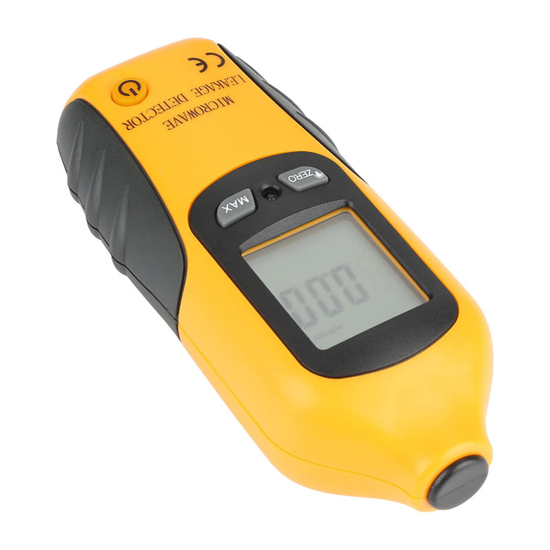 Tiiyee Digital LCD Display Microwave Leakage Detector, HT M2 High Radiation Tester Detector EMF Meter 2450MHz Handheld Sensitivity to and LCD Leak Tools Built in Alarm for Home Microwave Oven Testing