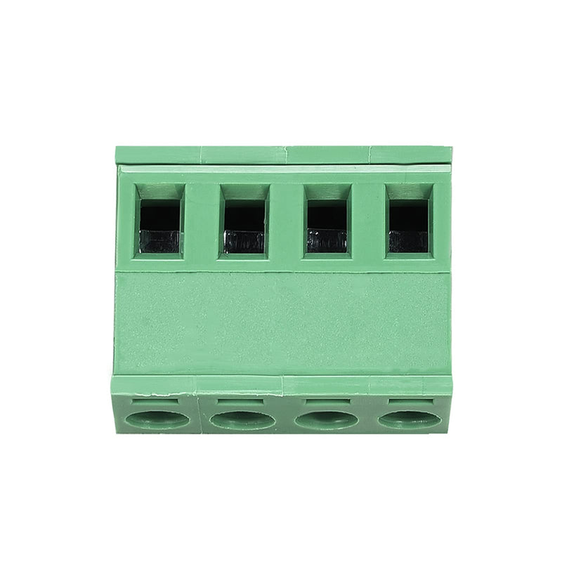 [Australia - AusPower] - 20 pcs 4 Pin 5.08mm Pitch Pluggable PCB Angle Screw Terminal Block Plug Connector Socket Panel Mount DIY (20pcs 4p) 20pcs 4P 5.08mm 