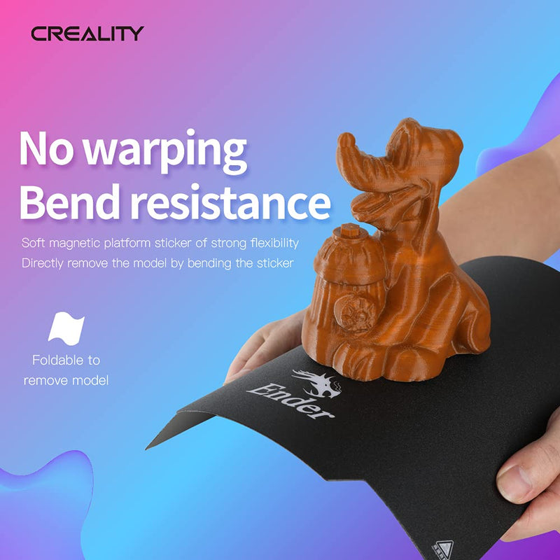 [Australia - AusPower] - Creality 2 PCS Ender 3 Bed Ultra-Flexible Removable Magnetic Removable Build Surface Hotbed Cover Print Platform Kit for Ender 3 Neo/Ender 3 V2 Neo/Ender 3 S1/Ender 3 S1 Pro/Ender 3 V3 SE 235x235mm 235*235mm Ender 3 2PC 