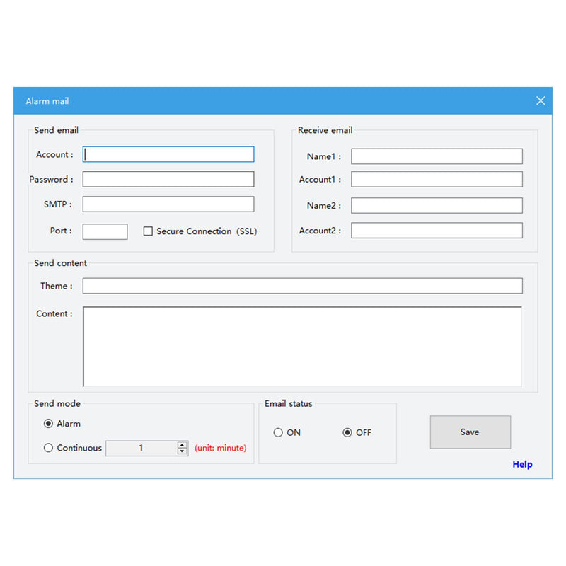 [Australia - AusPower] - USB Computer Thermometer, PC Thermometer Sensor Data Logger Recorder with Temperature Hyperbola Display and Alarm Function for 